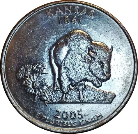 2005 Kansas State Quarter In God We Rust Error And Value ⋆ Rare Coins