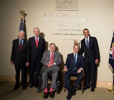 the last six presidents together in one photo randomoverload