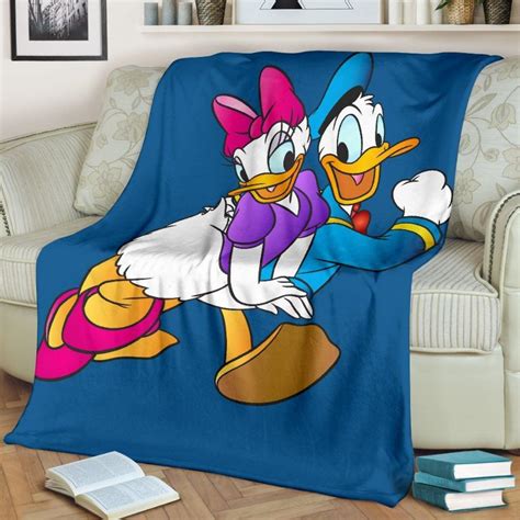 Donald Duck Disney Fleece Blanket Throw Blanket Beeteeshop