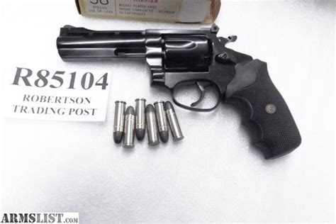 Armslist For Sale Rossi 38 Special Model 851 Blue 4 Inch Full Lug