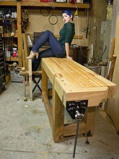 Is it me or do the inches not match the millimeters? The Paulk Workbench- Nice how the tracks store in front #workbench #Paulk #woodworking #DIY | 1 ...