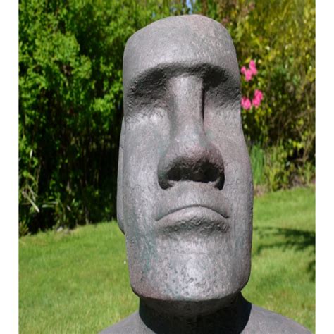 Easter Island Man Sculpture Thecaveuk