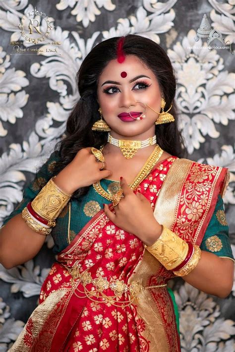 Bengali Bridal Makeup Indian Bride Makeup Bengali Wedding Beautiful