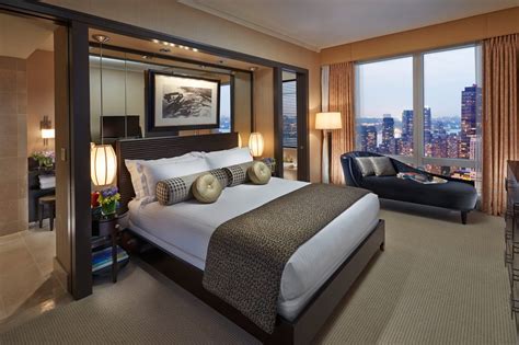 Mandarin Oriental New York 5 Star Hotel View Bedroom Luxury Rooms Luxury Accommodation