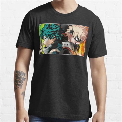 Bakugo And Deku My Hero Academia T Shirt By Grisart Redbubble