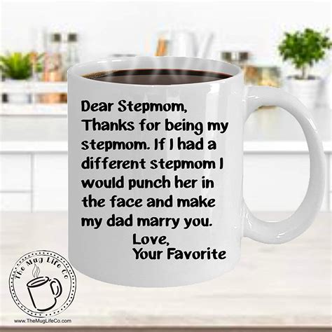 Amazon Com Stepmom Gift For Step Mom Mug For Mom Mugs With Sayings Personalized Mugs For Women