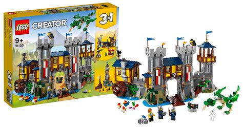 Brickfinder Lego Creator 3 In 1 Medieval Castle 31120