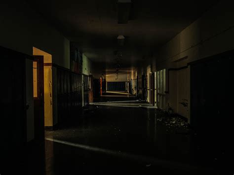 Abandoned School Hallway Flint Mi Exterior Design Interior And