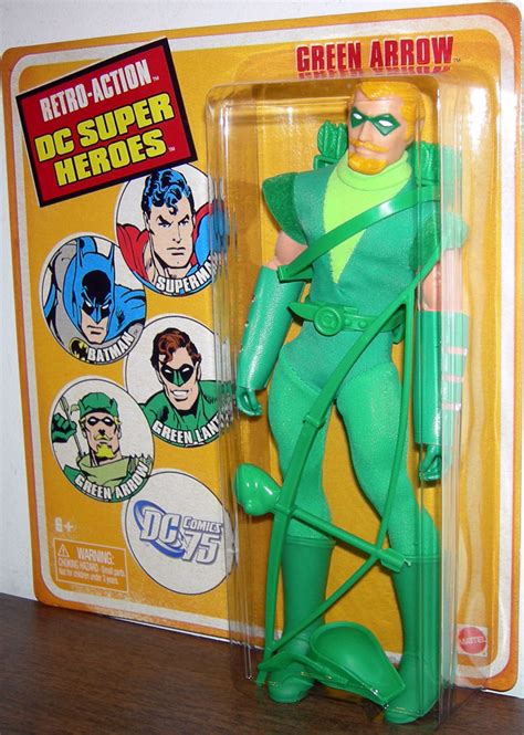 Green Arrow Figure Retro Action Dc Super Heroes