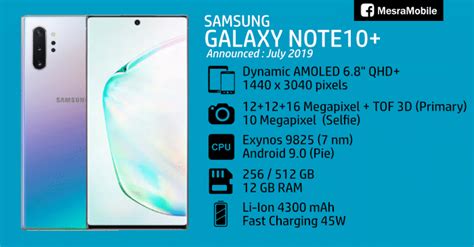Samsung galaxy note 8 is a smartphone of samsung. Samsung Galaxy Note10+ Price In Malaysia RM4199 - MesraMobile