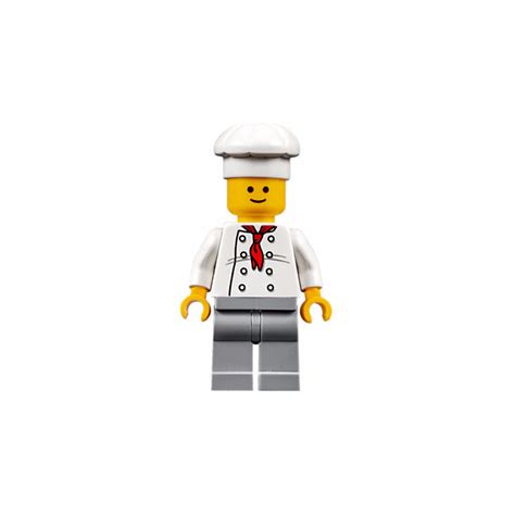 Lego Assembly Carré Chef Baker Figurine Inventaire Inventaire Brick