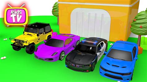 Learn Colors With Cars Colors For Children Race For Kids Youtube