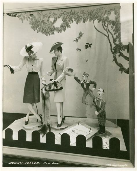 Simple Dreams — Bonwit Teller Store Window New York 1940s
