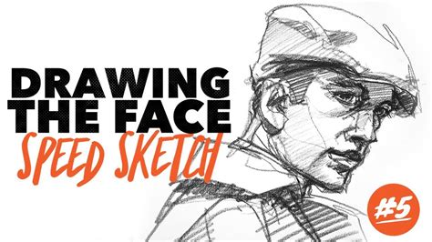 Drawing A Face With Pencil Quick Sketch Technique 5 Youtube