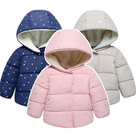 Baby Girls Jacket 2019 Autumn Winter Jacket For Baby Coat Infant Kids
