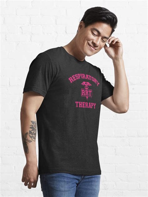 Respiratory Therapy Pink Rrt Logo T Shirt For Sale By 3rdshiftbrain
