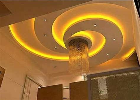 Led ceiling lights led strip lighting ideas in the interior. Modern gypsum board false ceiling designs, prices ...