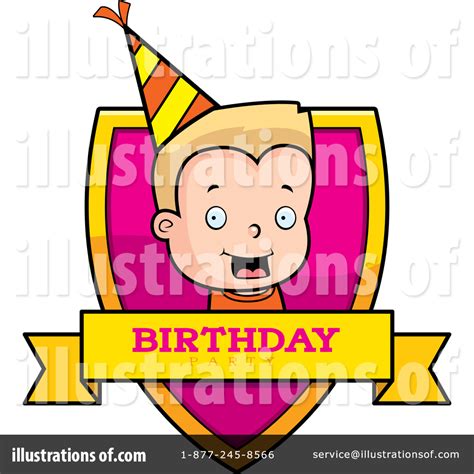 Birthday Boy Clipart 1375772 Illustration By Cory Thoman