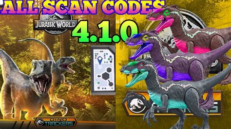 Jurassic World Dinotrackers 2023 Facts App Scan Codes Update All Dinosaurs Epic Attack