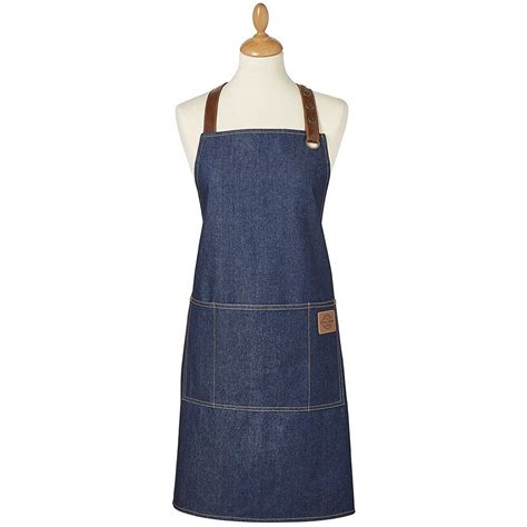 Cooksmart Oxford Denim Apron With Pocket Denim Apron Apron Pockets Apron