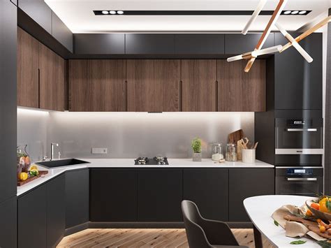 Luxury Styles 6 Dark And Daring Interiors Kitchen Design Modern
