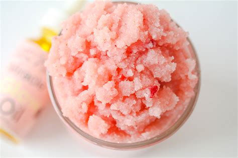 Strawberry Salt Body Scrub Savvy Naturalista