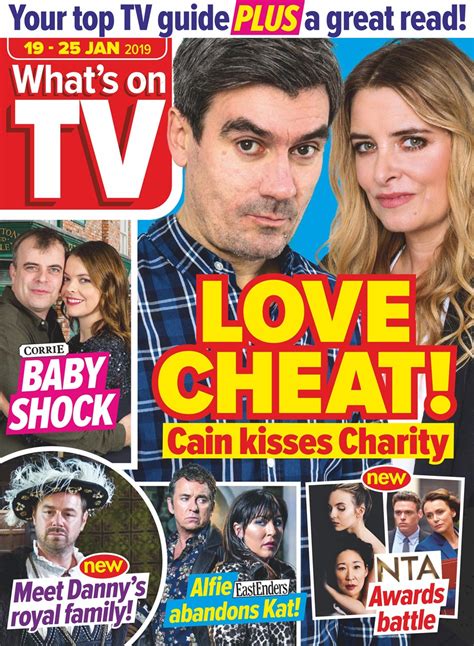 Whats On Tv Magazine 19th January 2019 Subscriptions Pocketmags