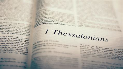 An Introduction To 1 Thessalonians Idisciple