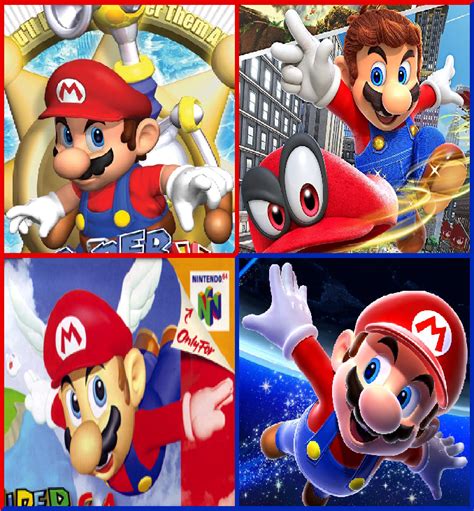 Super Mario Collage By Negaboss2000 On Deviantart