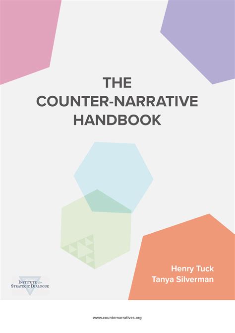 The Counter Narrative Handbook Isd