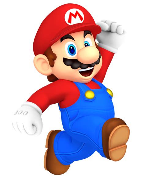 Imagen Mario Jumping Render 2png Mario Fanon Wiki Fandom