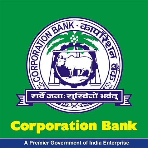 Corporation Bank Logo | LOGOSURFER.COM