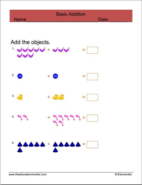 Free Printable Math Worksheets Second Grade Edumonitor