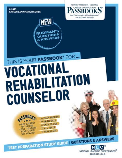 Vocational Rehabilitation Counselor By National Learning Corporation