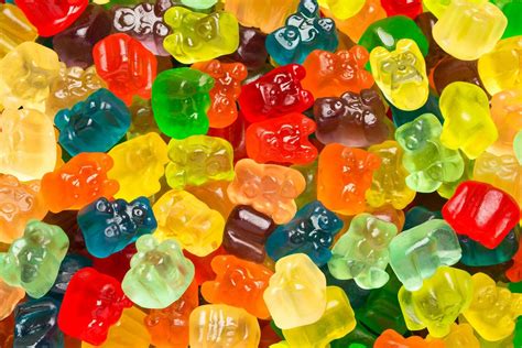 12 Flavor Gummi Bear Cubs Gummy Bears Gummies Albanese Candy