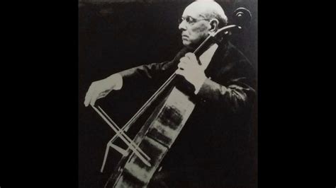 Bach Cello Suite No 3 In C Major Bwv 1009pablo Casals 1936 Youtube