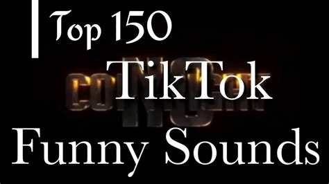 【top 150】sound Effect On Tik Tok🔊 Funny Sound Effect Youtube