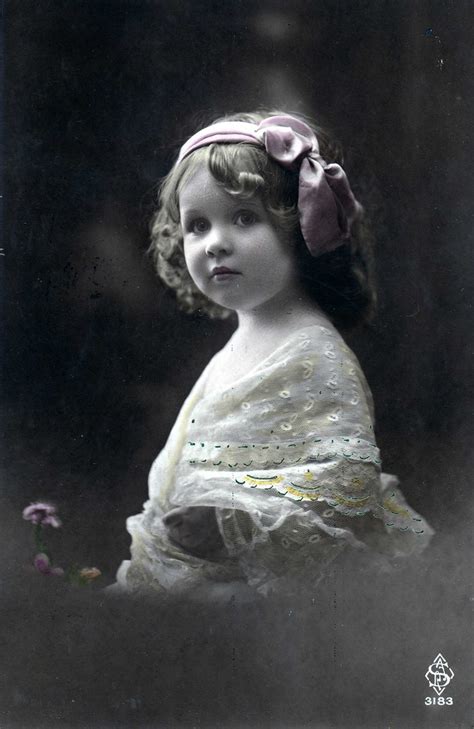 Vintage Postcard ~ Sweet Little Girl Chicks57 Flickr