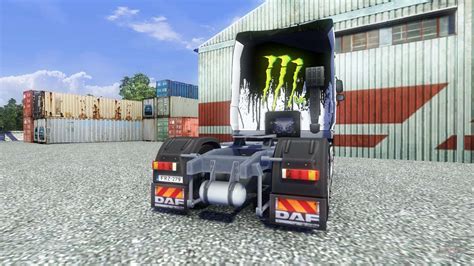 Color Monster Energy For Daf Truck For Euro Truck Simulator 2