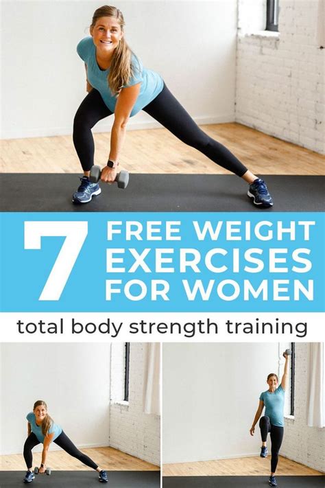 7 Best Free Weight Exercises For Women Nourish Move Love Free