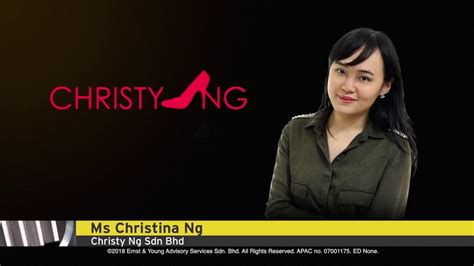 A few weeks ago i've gotten the opportunity to try out some really gorgeous shoes from. Woman: Ms Christina Ng, Christy Ng Sdn Bhd - YouTube