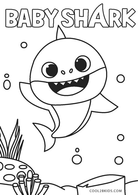 Coloriages Baby Shark Coloriages Gratuits à Imprimer