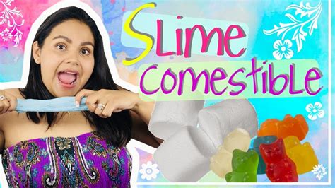 C Mo Hacer Slime Comestible Para Tu Hija O Youtube
