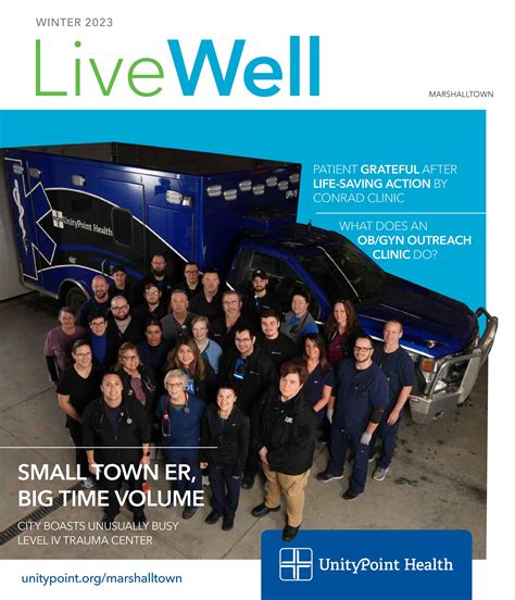 Livewell Magazine Marshalltown Winter 2023 By Unitypoint Health Issuu