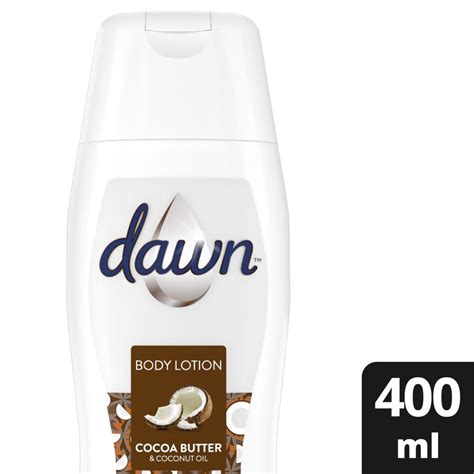 Dawn Cocoa Butter And Coconut Oil Nourishing Body Lotion 400ml Buy