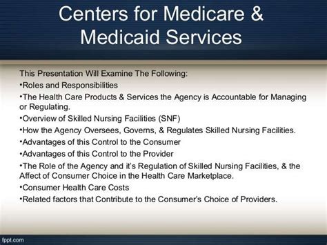 Function Of Center For Medicare And Medicaid Services