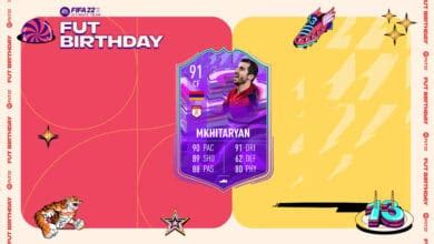 FIFA 22 SBC Henrikh Mkhitaryan FUT Birthday Nuova SCR Anniversario