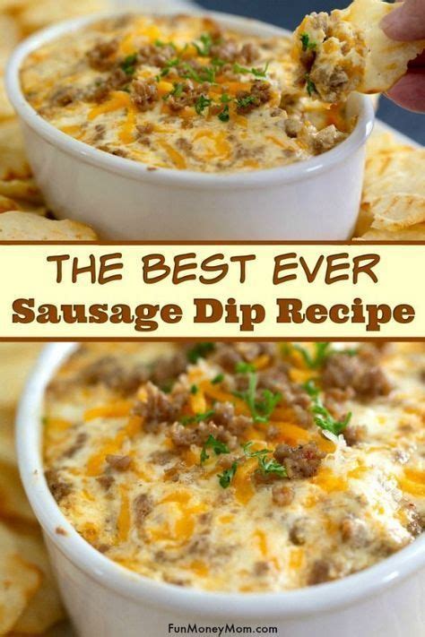 Find recipes and tips for making homemade sausages and sausagemeat including pork, venison and bratwurst sausages. Sausage Dip With Cream Cheese & Cheddar | Recipe | Hot cheese dips, Cream cheese dips