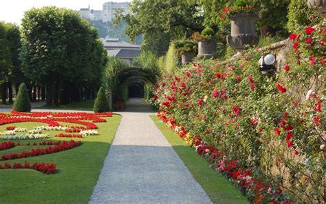 Baroque Style Gardens At Mirabelle Palace Austria Above And Beyond Travel