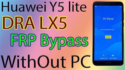 How To Bypass Frp Huawei Y Prime Dra Lx Without Pc Easy Method My XXX